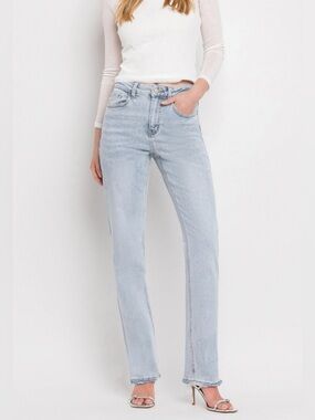 Lovervet High Rise 90s Vintage Straight Jeans